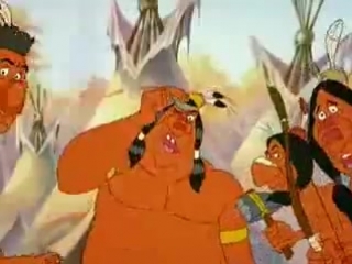 asterix and obelix conquer america / astrix et les indiens (cartoon) 1994